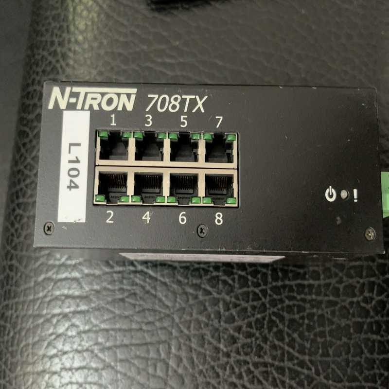 议~N-TRON恩创 100M 8口管理型工业交机708TX