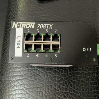 议~N-TRON恩创 100M 8口管理型工业交机708TX