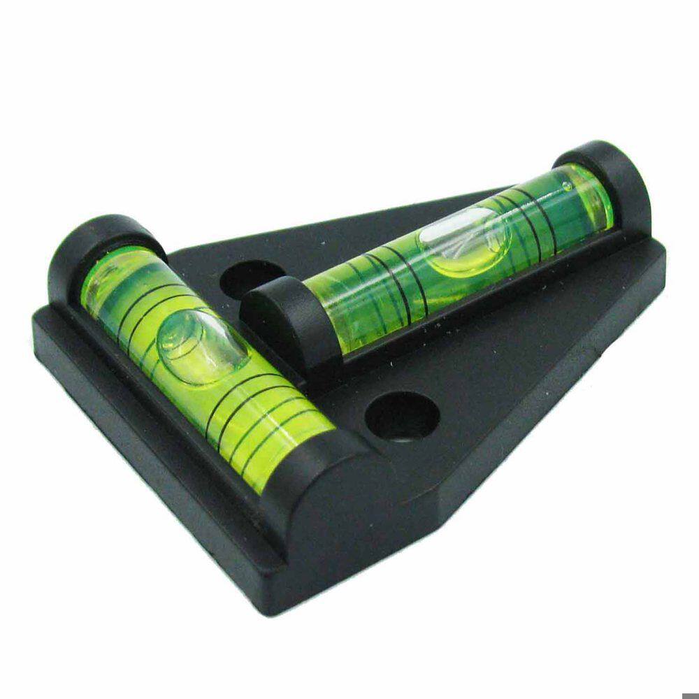 三角桌面云平台台钻用水平仪水准泡塑料水平泡双向T型水泡