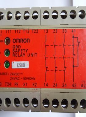 正品G9D-301 24VDCAC安全继电器单元