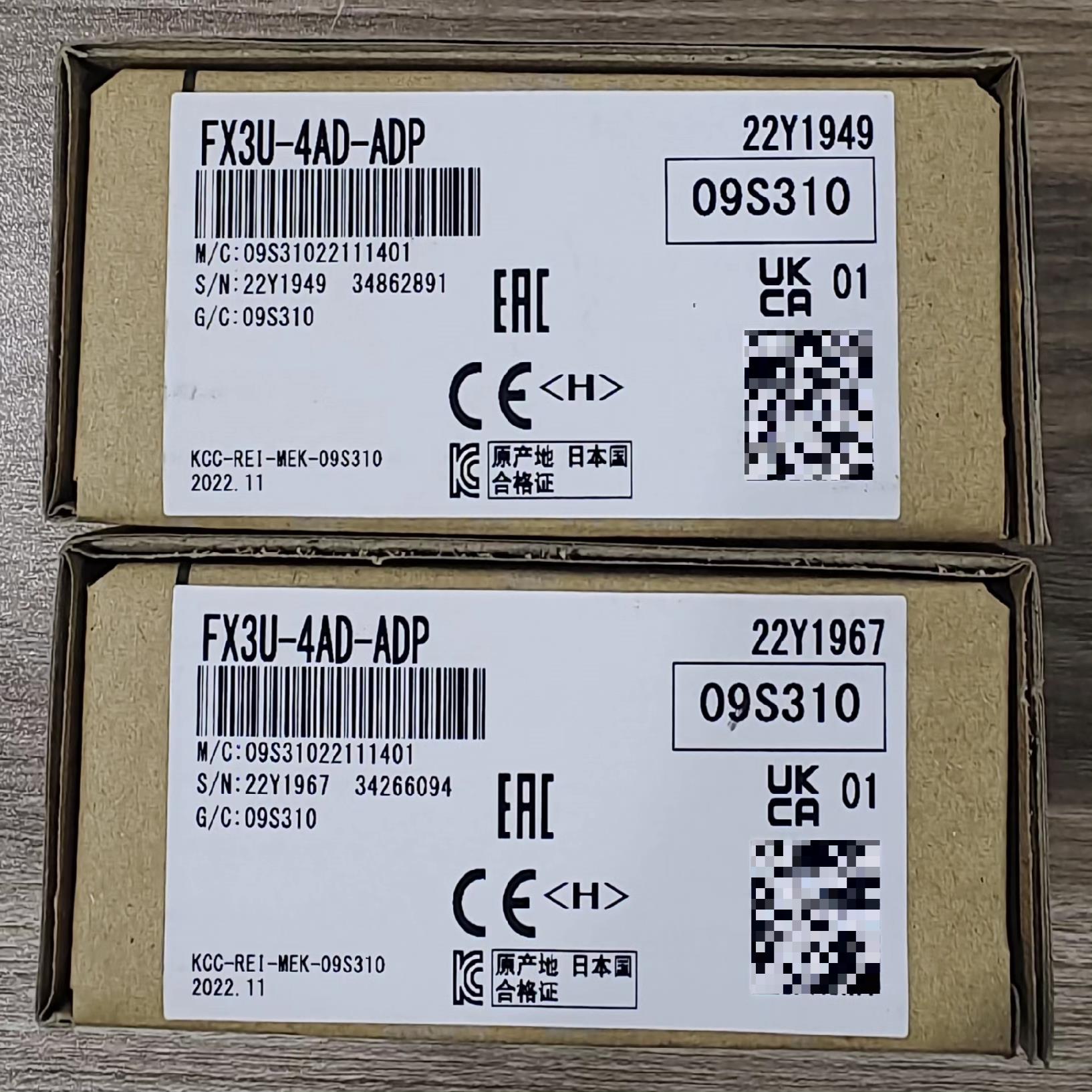 （议价）3U-4AD-ADP，三菱全新原装模拟量输入模块