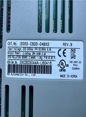 AB驱动器2003-CSD3-04BX2~议价