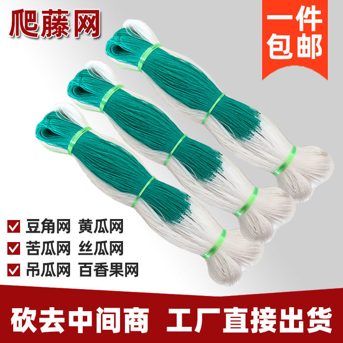 豇豆吊瓜丝瓜苦瓜黄瓜豆角百香果专用网植物爬藤网种植网攀爬农用