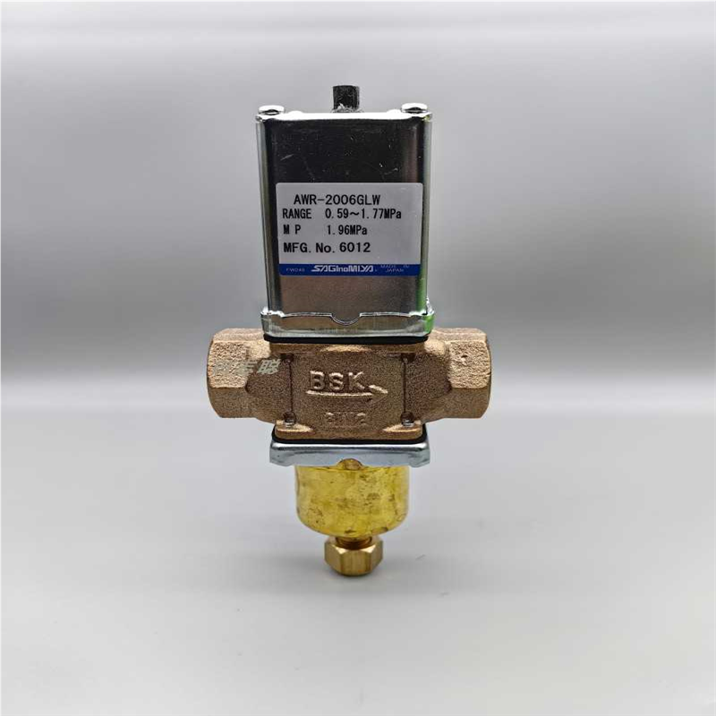 全新原装日本鹭宫制水阀 AWR--2006GLW 接口3/4 19冷凝压力调节