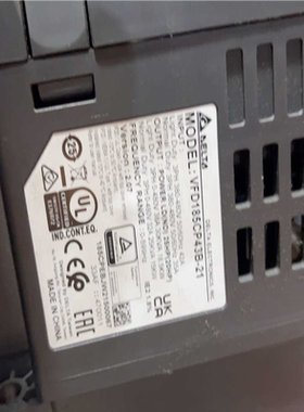 【汇生】18.5kw,380v台达变频器vfd185cp43b-21【议价】