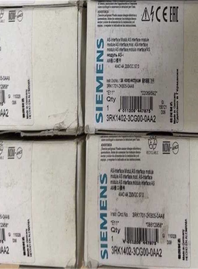 （议价）子AS接口模块3RK1402-3CG00-0AA2，库存