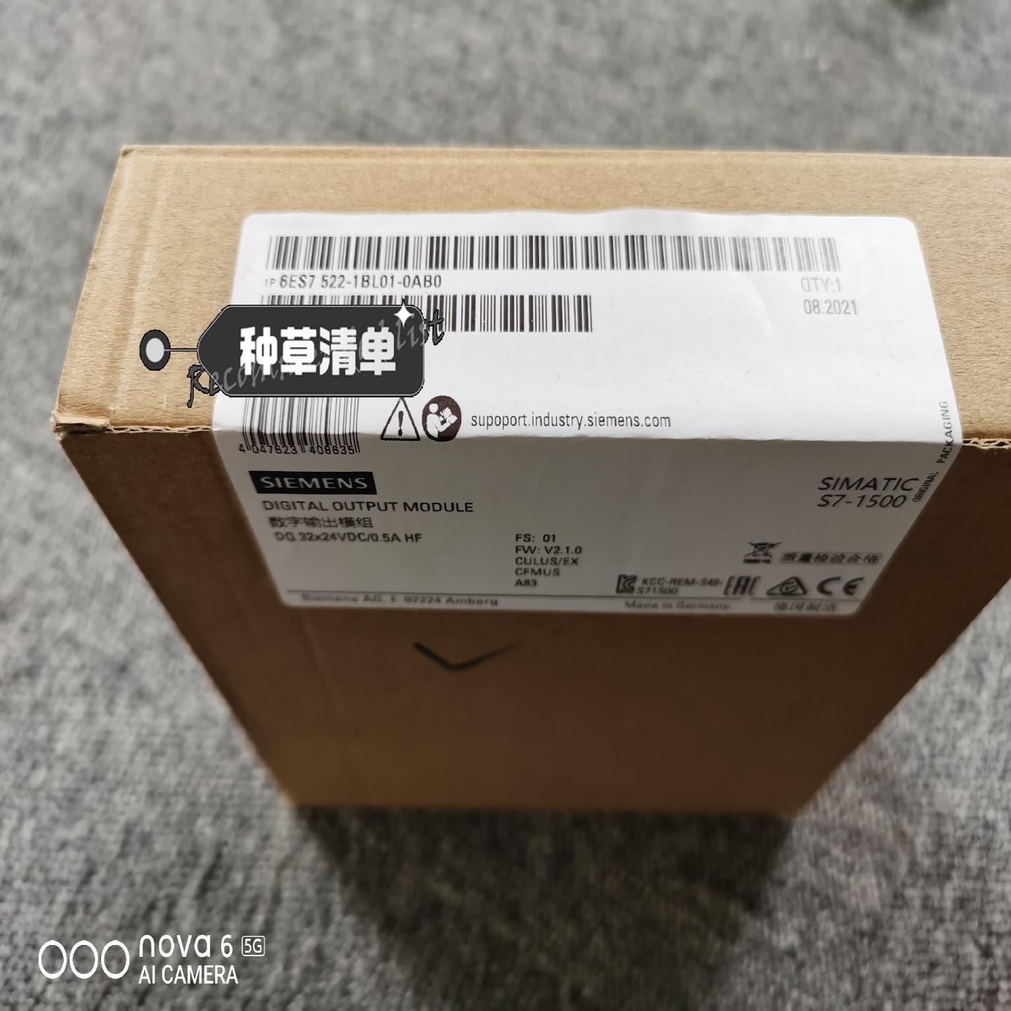 6ES7522-1BL01-0AB0 全新后标~议价