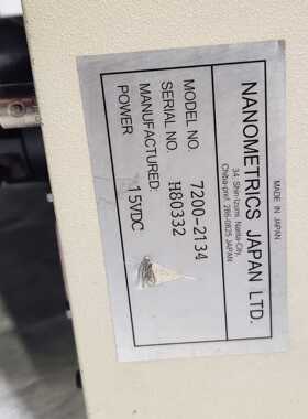 【顺庆】NANOMETRICS 7200-2134晶圆检测机组件