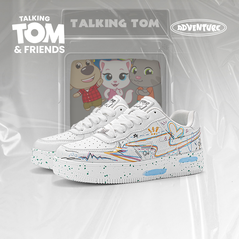 汤姆猫青少年时尚休闲板鞋