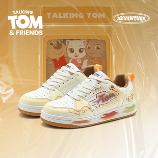 会说话的汤姆猫鞋子男鞋板鞋男款2026新款情侣小众潮鞋时尚休闲鞋
