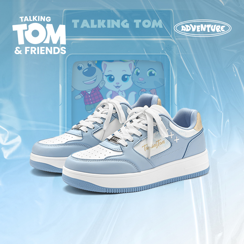 汤姆猫男款百搭休闲板鞋时尚潮鞋