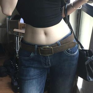 女款复古做旧辣妹腰带