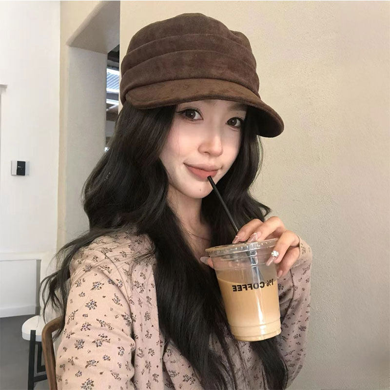 【大头围显脸小】麂皮绒马术帽子