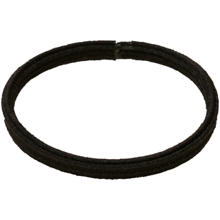 三福女简约全黑橡巾 复古气质女生发饰发束发夹1盒装20根 395773