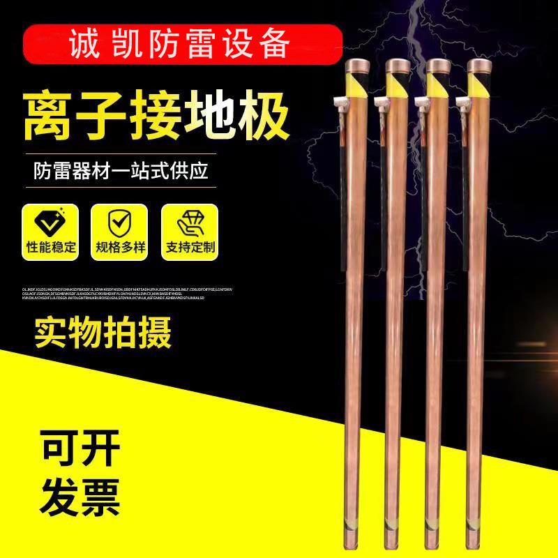 电解离子接地装置防雷避雷接地极棒防雷器材离子接地极铜覆钢