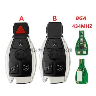 用于奔驰梅塞德斯A.C.E.S级3键3+1键智能钥匙BGA434MHZ