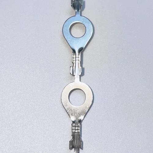 6.2圆形接线片圆环地环线耳环形接地片端子R型端子6k