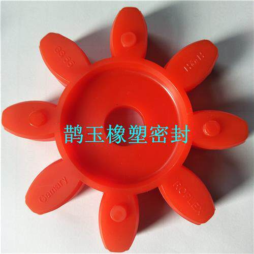 进口聚氨酯GR/GS实心梅花垫 实心八角垫 联轴器缓冲垫GS-28-38...