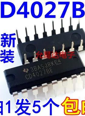 CD4027BE 直插DIP16 进口 全新原装 假一赔十