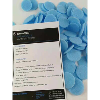 马丁代尔james heal786-255起毛起球  测试耐磨料布泡沫垫片MART