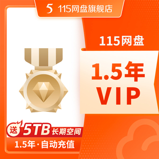 在线预览视频 专享提速通道 自动到账 1.5年VIP含5TB空间 115网盘