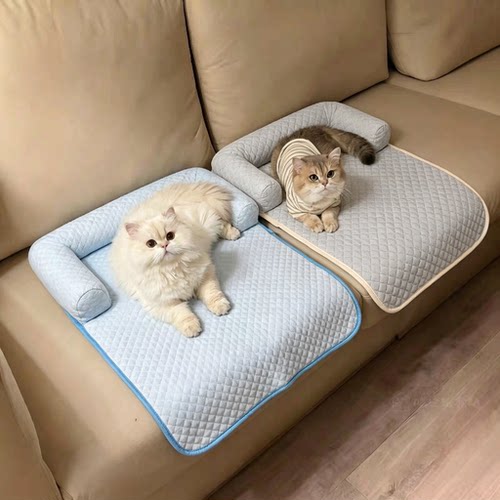 夏天猫咪趴趴垫沙发垫猫垫子猫窝狗狗窝狗床宠物凉垫凉窝猫咪睡垫