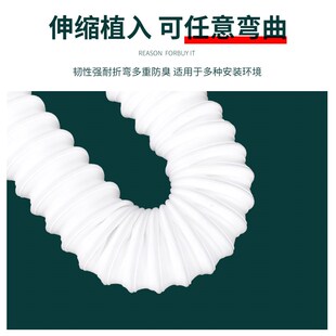 热销洗手盆下水管面盆洗脸盆螺口接头带钢丝防臭可伸缩卫生间台盆