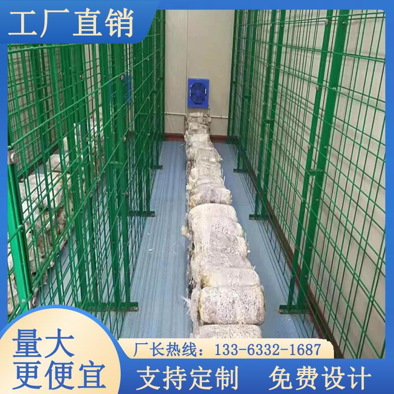 大棚平菇种植架蘑菇网架菌菇养殖架绿色铁丝网格秀珍菇食用菌网格