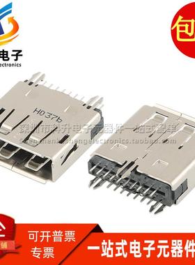 3VD01203-H7R0-4H 富士康立式直插 DP接口Display Port 20PIN母座