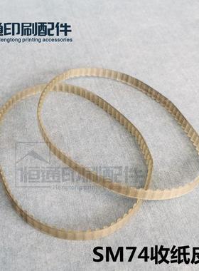 适用海德堡SM74收纸皮带SM74进口收纸传动皮带78齿 00.580.5222