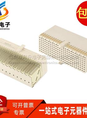 9111-102DE2002C30A 8*25针200P 弯脚母头D型母座 CPCI背板连接器