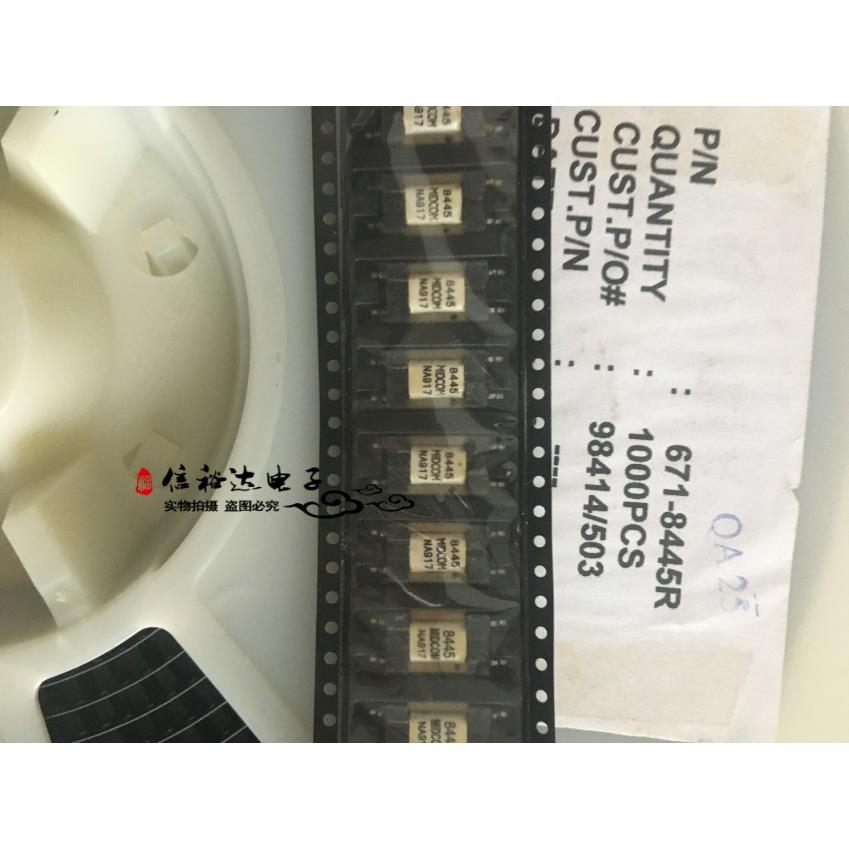 671-8445R MIDCOM贴片 坡莫合金镍钢 音频变压器600欧：290欧 1:1