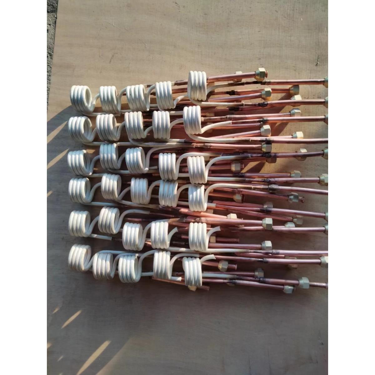 定制中高频感应加热线圈  高频感应加热管  刀具内孔外圆淬火退火