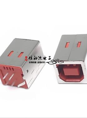 SAMTEC原装进口 USB2.0-B母座Type-B型接口 USBR-B-S-S-O-VT