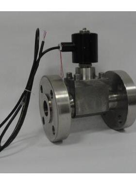 不锈钢蒸汽高压电磁阀 高温法兰电磁阀40公斤 4MPA 4兆帕DN152025