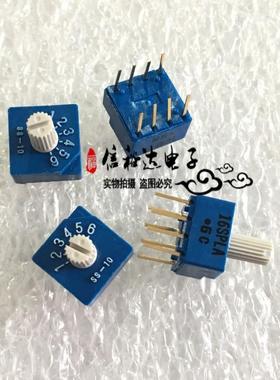 SS-10-16SPLA COPAL科宝旋转拨码开关编码6档位 SS-10-16SP-L-AE