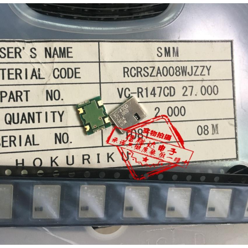 HOKURIKU进口VCXO压控贴片晶振27MHZ VC-R147CD VC-47CD27.000