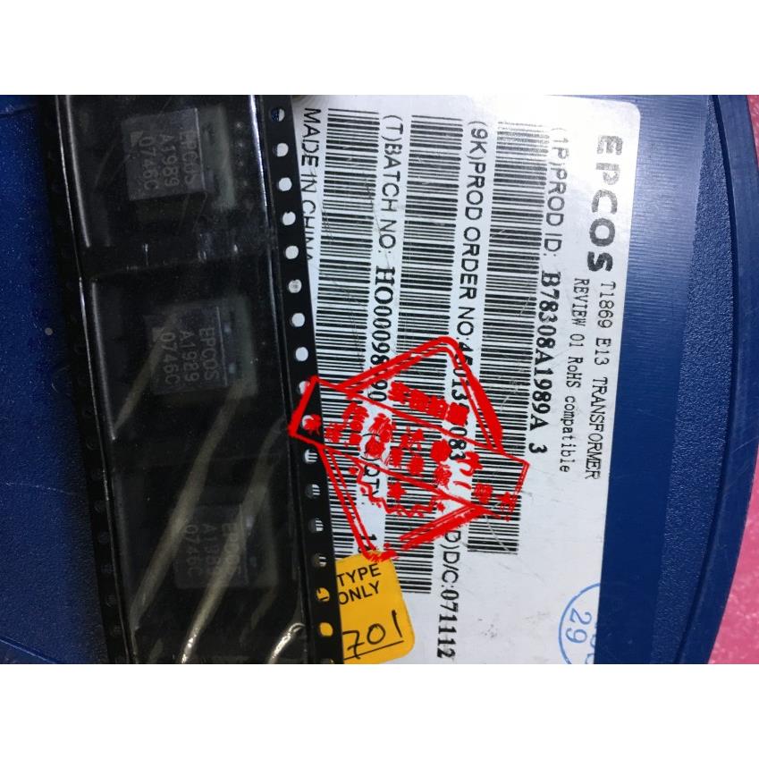 B78308A1989A3 汽车车载电脑主板E13变压器 EPCOS A1980