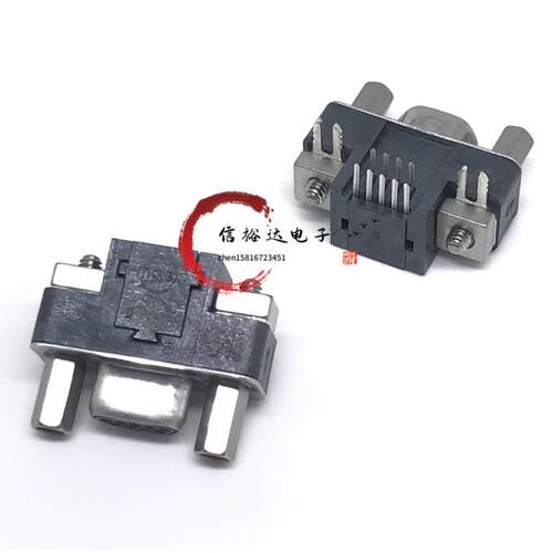 MOLEX进口 微型Micro-D公座公头D-SUB9针连接器 83611-9006