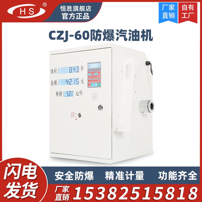 车载汽油防爆加油机12V24V220V加抽柴油泵一键锁机带开关电压显示