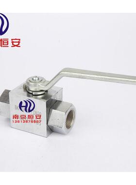 304不锈钢高压球阀25mpa液压YJZQ球阀 31.5mpa丝口球阀J15NG-50NG