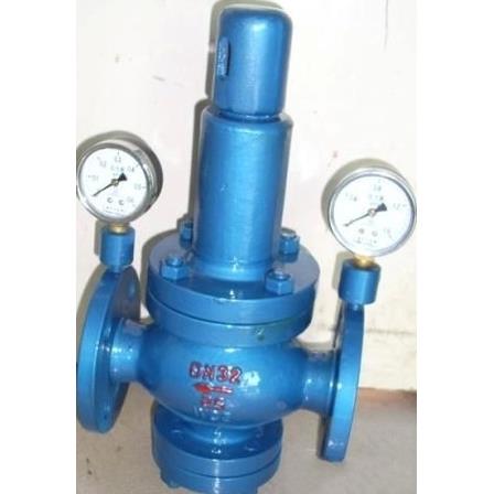 Y42X型弹簧薄膜式减压阀WCB碳钢带压力表调压稳压阀活塞式DN502寸