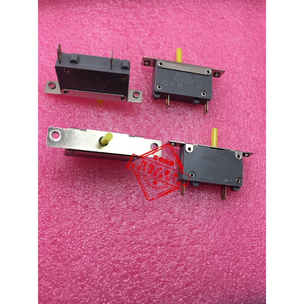 HOSIDEN日本进口 小微型过流过载开关8A 125V电路保护BC501 BC52