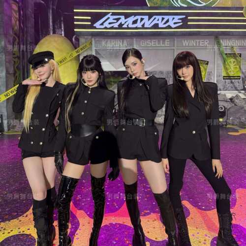 aespa lemonade同款韩国女团演出服表演舞台爵士舞韩舞KPOP成人