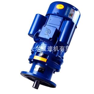 卧式 摆线针轮减速机立式 家用220V国标纯铜电机一体减速机