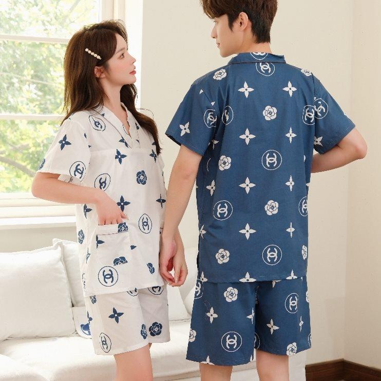 2024新款汗蒸服高端纯棉浴服网红同款吸汗桑拿服情侣棉质睡衣家居