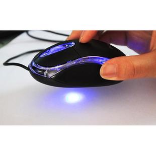 有线小鼠标华硕宏dell基台式机笔记本通用发红光蓝光USB鼠标