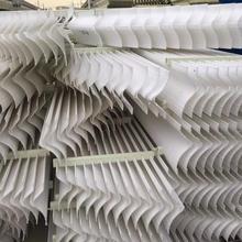 玻钢pp除雾除器屋脊水雾分离器56675旋板脱水器雾璃器C流型脱水板