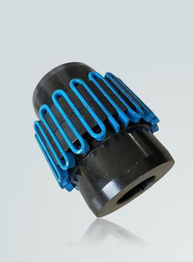 j型蛇簧联轴器轮带罩壳带制动50154蛇簧连器弹s簧大扭矩蛇形联轴轴器