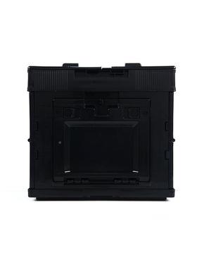 5开0L侧开门黑色多功能料侧门塑车储物箱多门载可开省心AWT省力